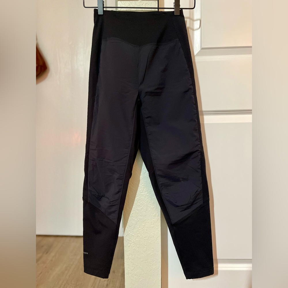 Arc'teryx Rho Hybrid Insulated Bottom, Women's Base Layer, XS, Black